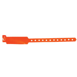 Wide Wristband Neon Orange Wide Wristband Neon Orange